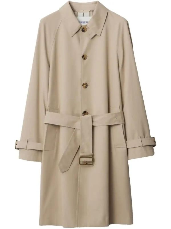 Burberry Gabardine-Weave Trench Coat | Browns Trench Coats