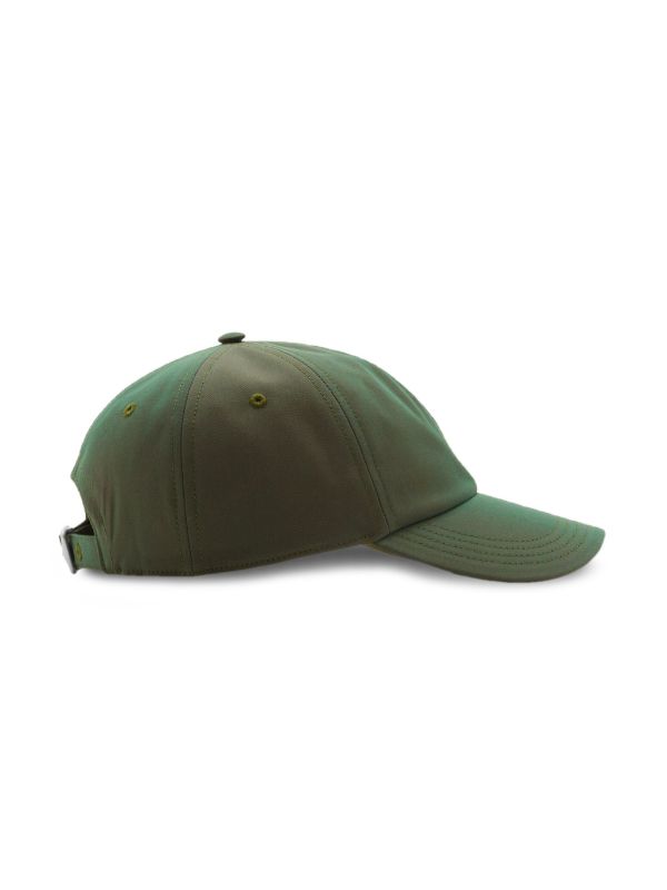Burberry Green Cotton Baseball Cap | Browns Hats