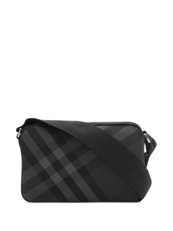 Burberry Grid Messenger Bag | Browns Messenger Bags