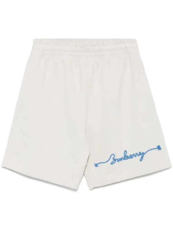 Burberry logo-embroidered track shorts | Browns Track & Running Shorts