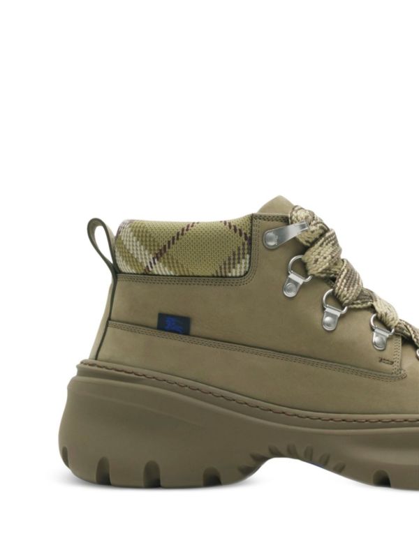Burberry Nubuck Scoot Hike Boots​ | Browns Boots