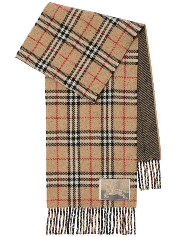 Burberry Reversible Checked Scarf | Browns Scarves