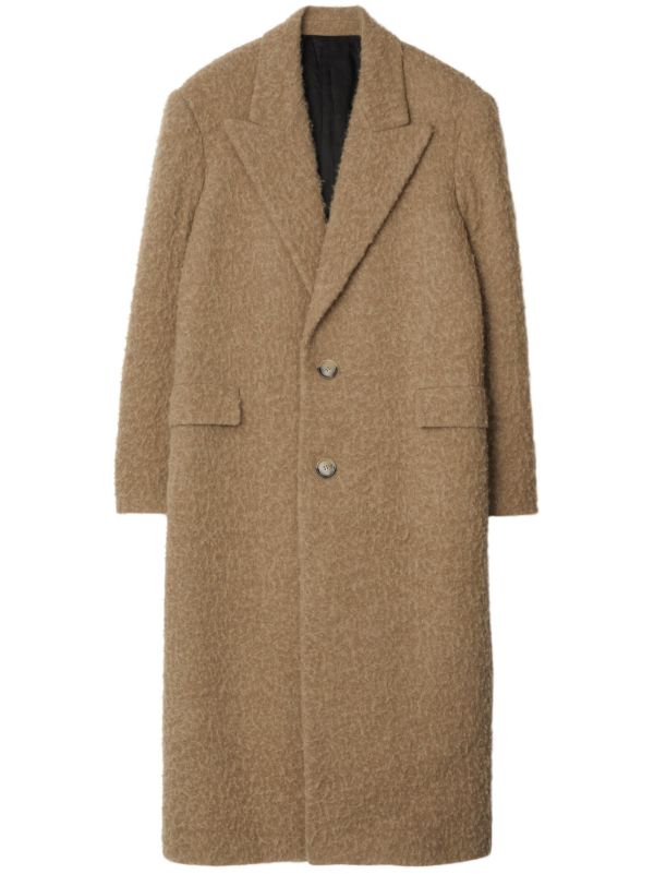 Burberry single-breasted coat | Browns Single Breasted Coats