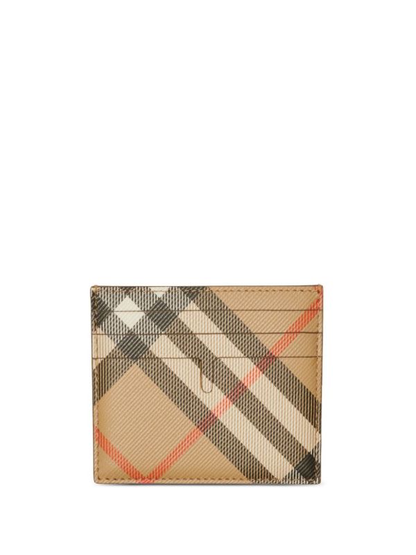 Burberry Vintage Check Cardholder | Browns Wallets & Billfolds