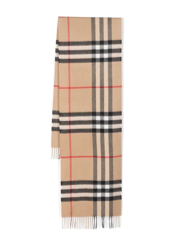 Burberry Vintage Check cashmere scarf | Browns Scarves