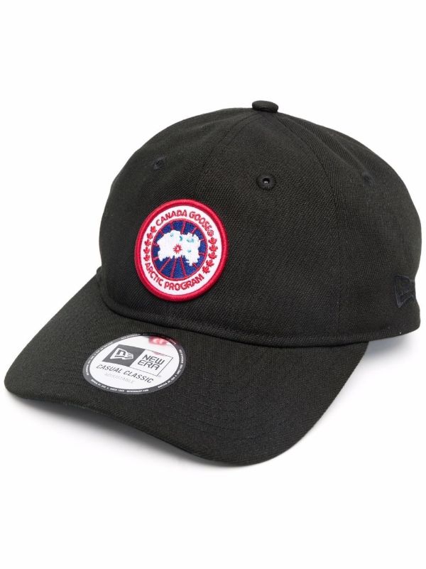 Canada Goose Black Arctic Disc Baseball Cap | Browns Hats