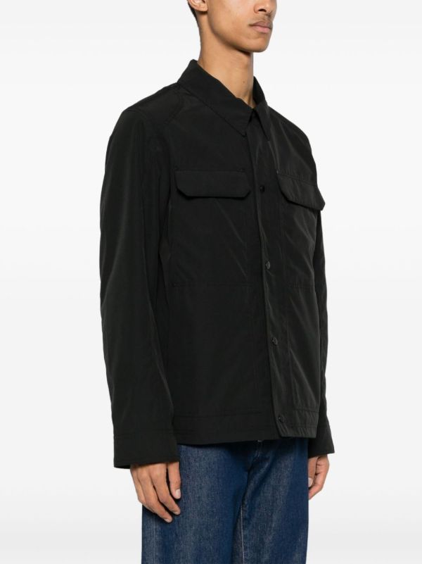 Canada Goose Black Burnaby Chore Shirt Jacket | Browns Shirt Jackets