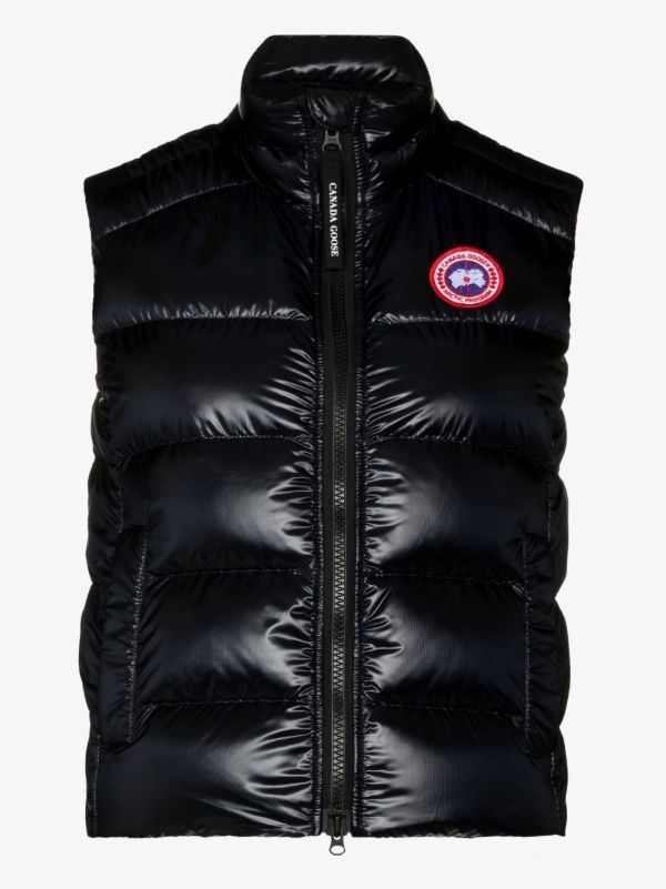 Canada Goose Black Cypress quilted down gilet | Browns Performance Gilets