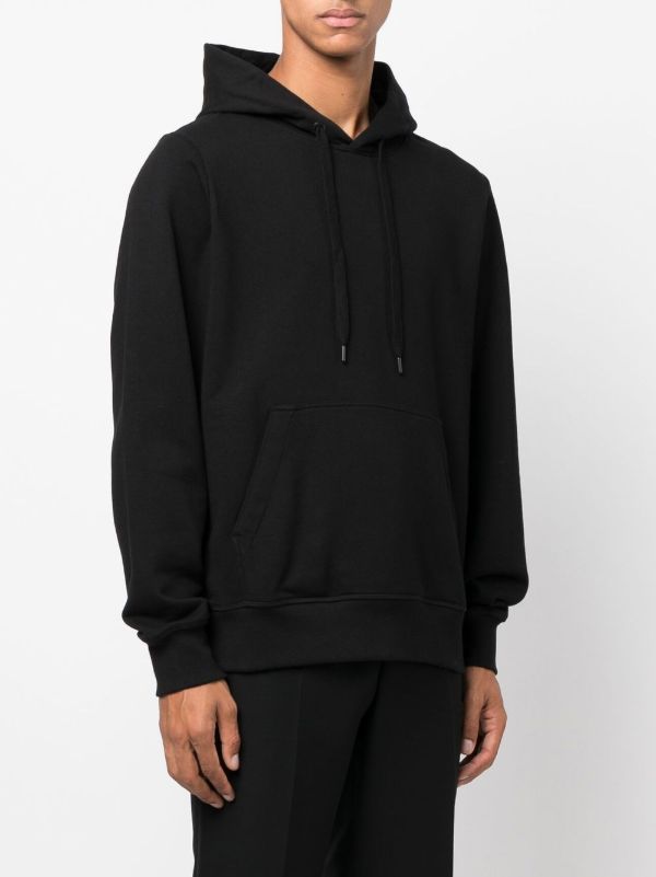 Canada Goose Black Huron Drawstring Cotton Hoodie | Browns Hoodies