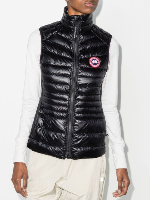 Canada Goose Black Hybridge Lite Tech Quilted Gilet | Browns Waistcoats & Gilets