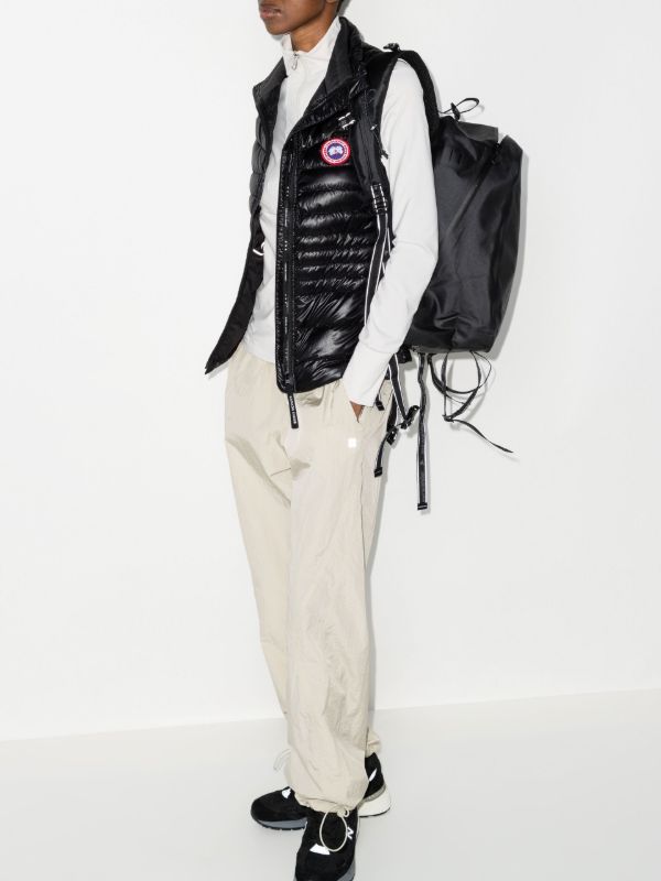 Canada Goose Black Hybridge Lite Tech Quilted Gilet | Browns Waistcoats & Gilets