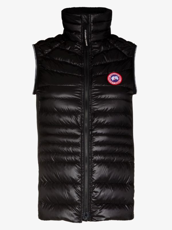 Canada Goose Black Hybridge Lite Tech quilted gilet | Browns Waistcoats & Gilets