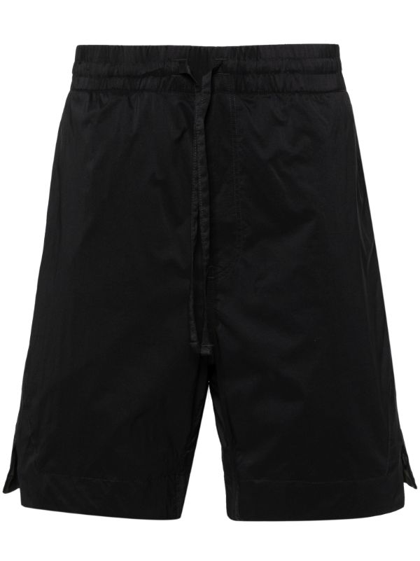 Canada Goose Black Logo-Appliqué Track Shorts | Browns Track & Running Shorts