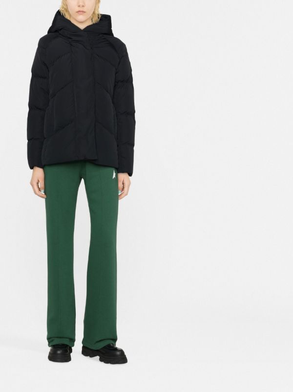 Canada Goose Black Marlow Hooded Padded Jacket | Browns Puffer Coats