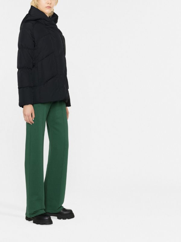 Canada Goose Black Marlow Hooded Padded Jacket | Browns Puffer Coats