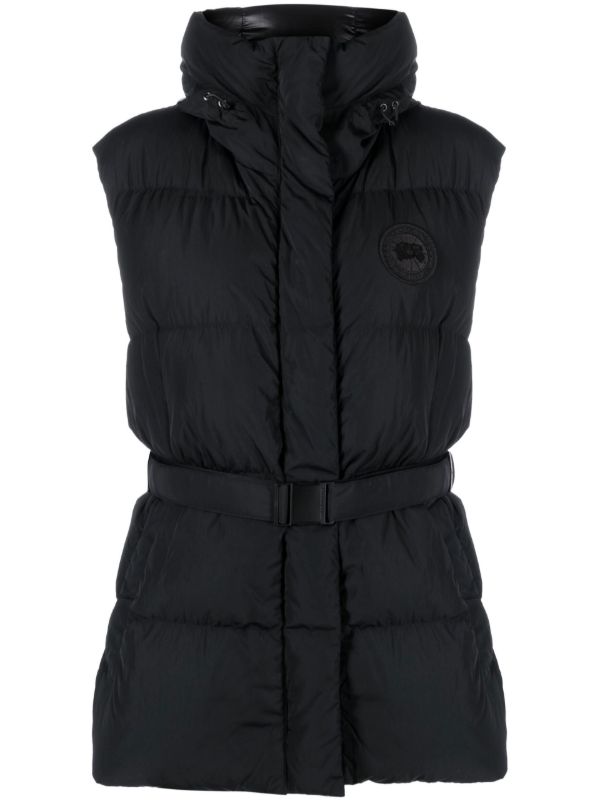 Canada Goose Black Rayla padded gilet | Browns Performance Gilets