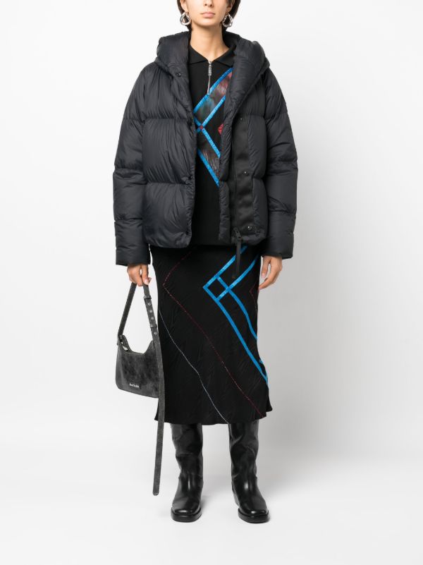 Canada Goose Black Rhoda Hooded Puffer Jacket | Browns Down Jackets