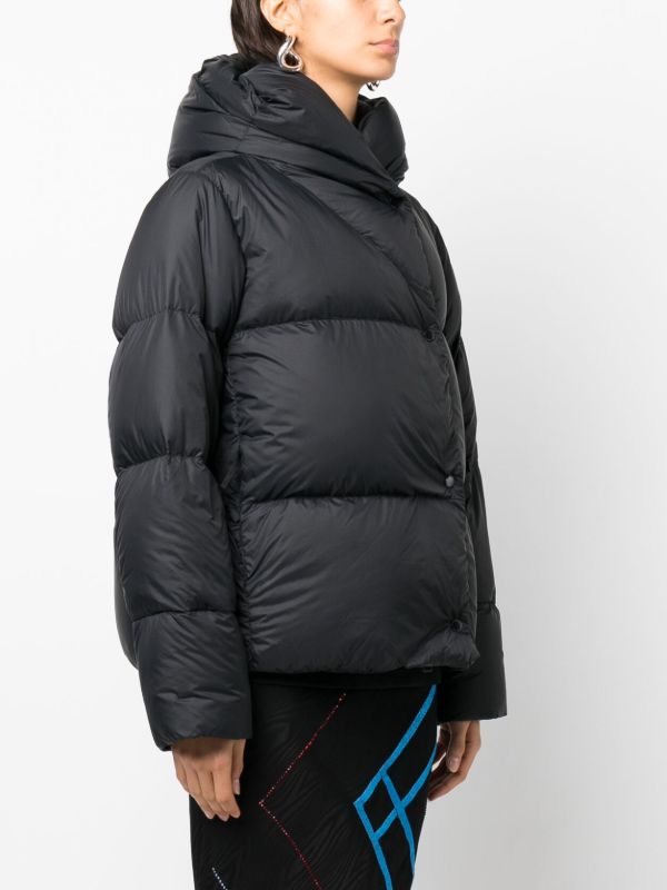 Canada Goose Black Rhoda Hooded Puffer Jacket | Browns Down Jackets