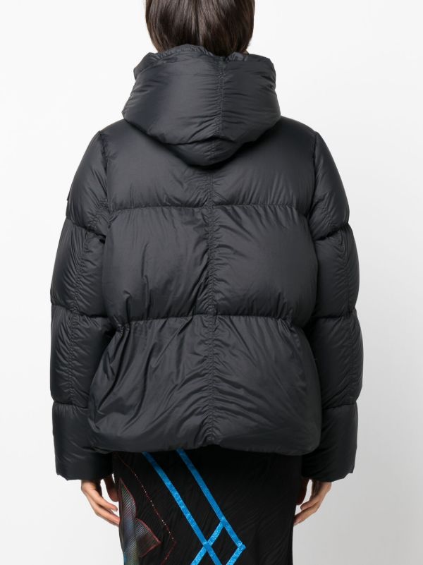 Canada Goose Black Rhoda Hooded Puffer Jacket | Browns Down Jackets