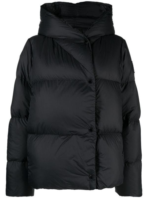 Canada Goose Black Rhoda Hooded Puffer Jacket | Browns Down Jackets