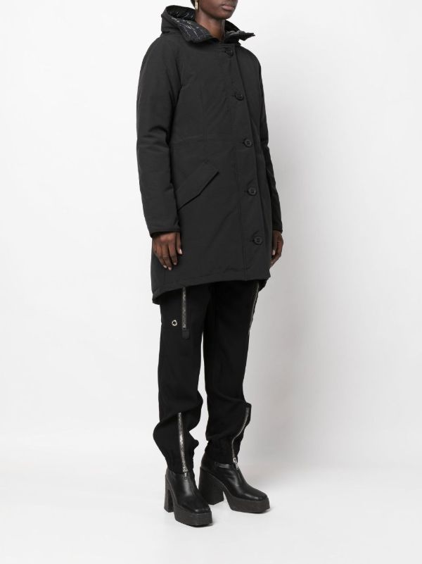 Canada Goose Black Rossclair Parka Coat | Browns Parkas