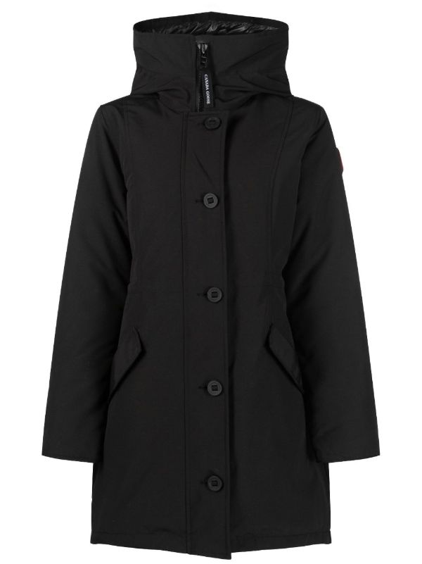 Canada Goose Black Rossclair Parka Coat | Browns Parkas