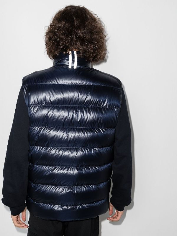 Canada Goose Blue Crofton Quilted Gilet | Browns Down Jackets