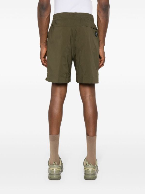 Canada Goose Green Killarney Elasticated-Waistband Shorts | Browns Bermuda Shorts