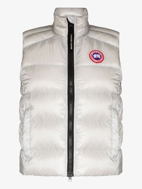 Canada Goose silver Cypress quilted gilet | Browns Performance Gilets