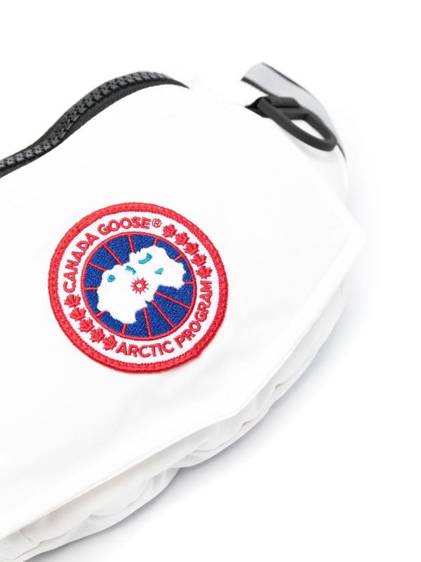 Canada Goose White Logo Patch Belt Bag | Browns Belt Bags