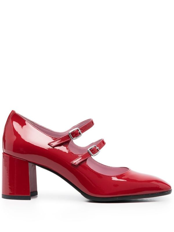 Carel Paris Red Alice Mary-Jane Shoes | Browns Pumps