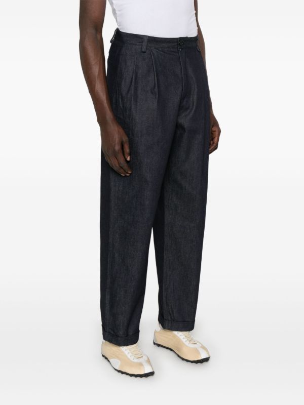 Carter Young Pleat-detail Jeans | Browns Tapered Pants