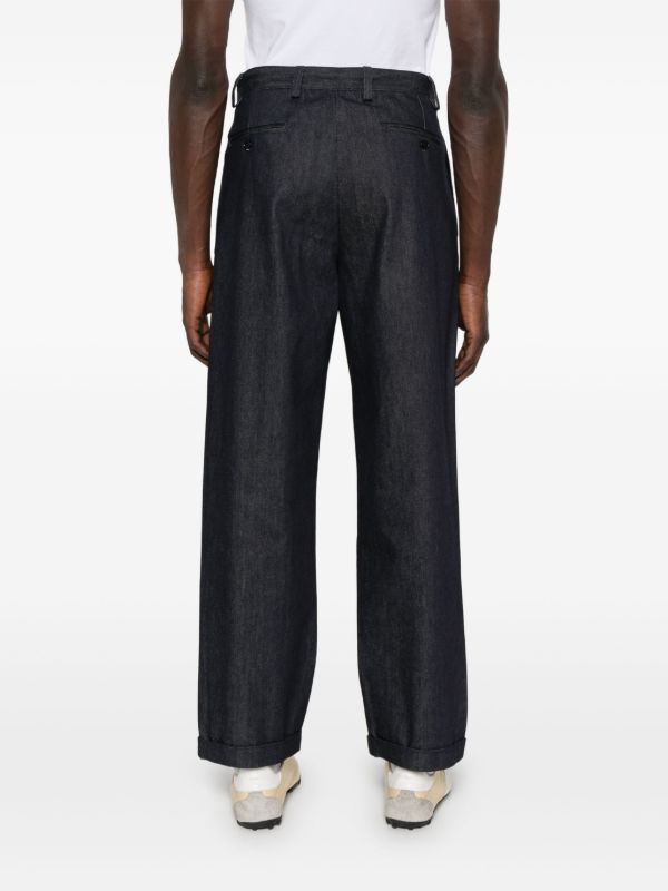 Carter Young Pleat-detail Jeans | Browns Tapered Pants