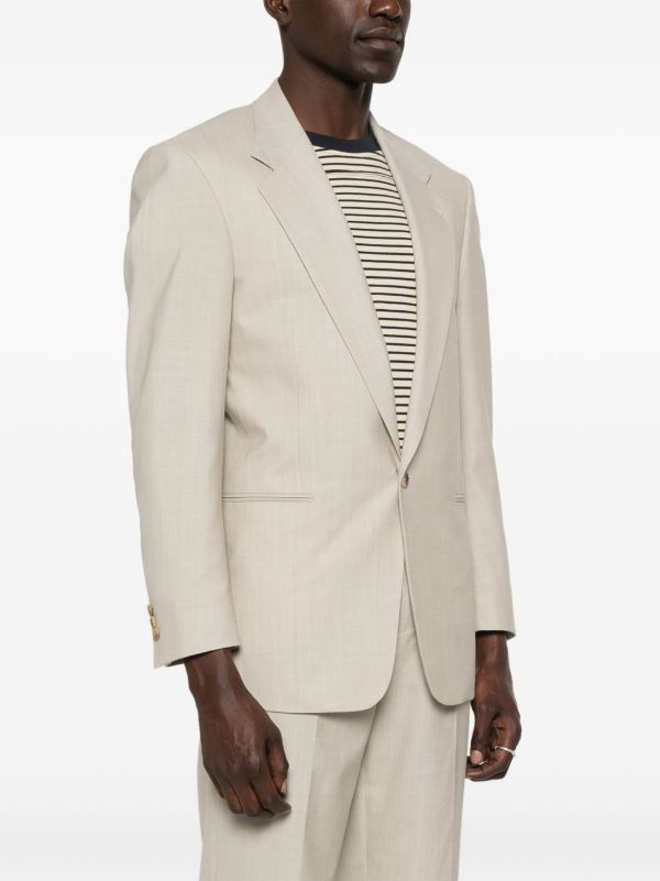 Carter Young Slub-texture Blazer | Browns Blazers
