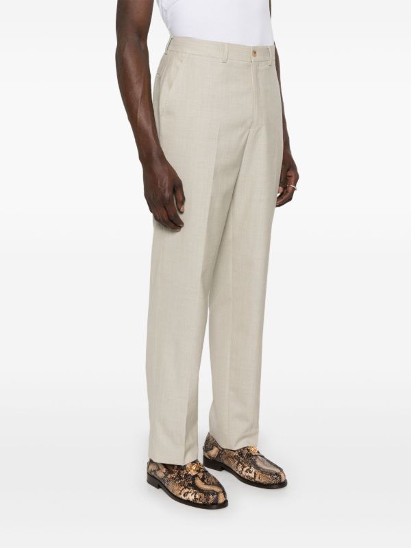 Carter Young Slub-texture Trousers | Browns Tailored Pants