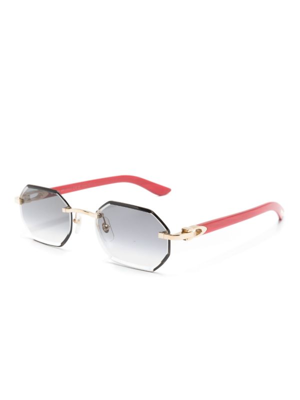 Cartier Eyewear C Décor Sunglasses | Browns Sunglasses