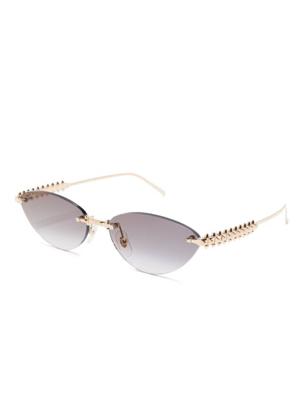 Cartier Eyewear Clash Sunglasses | Browns Sunglasses