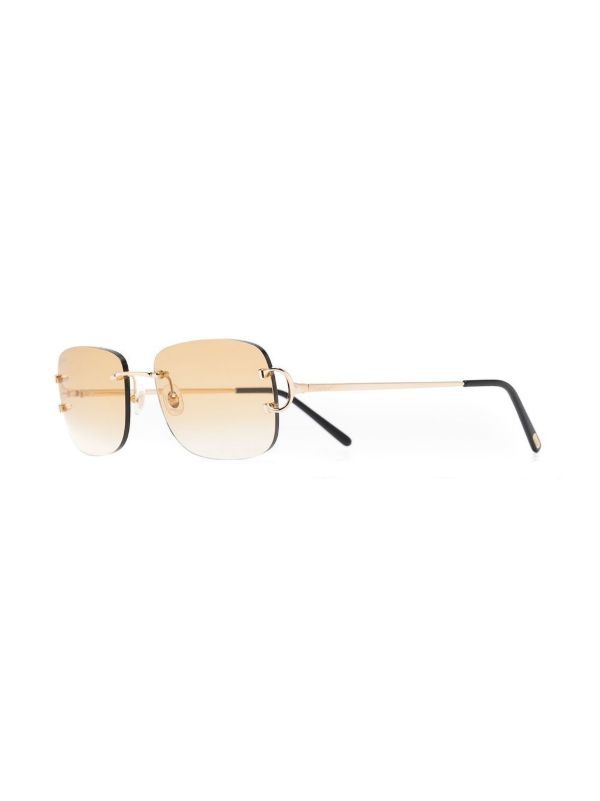 Cartier Eyewear Classic C De Cartier Sunglasses | Browns Sunglasses