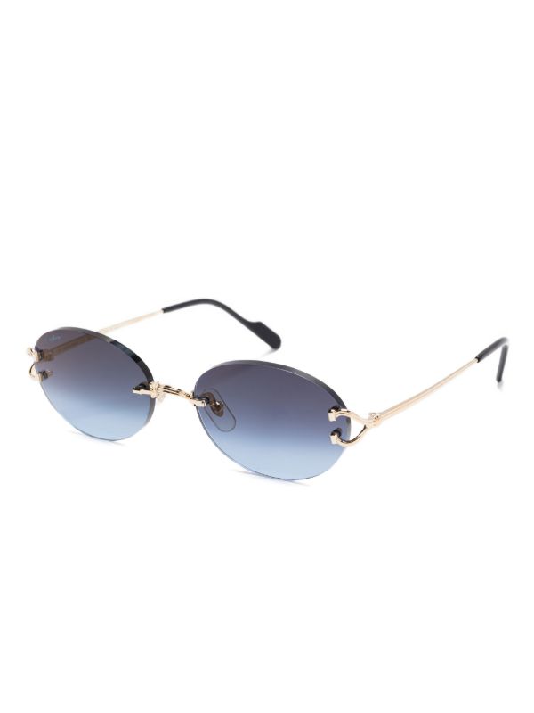 Cartier Eyewear Décor Sunglasses | Browns Sunglasses