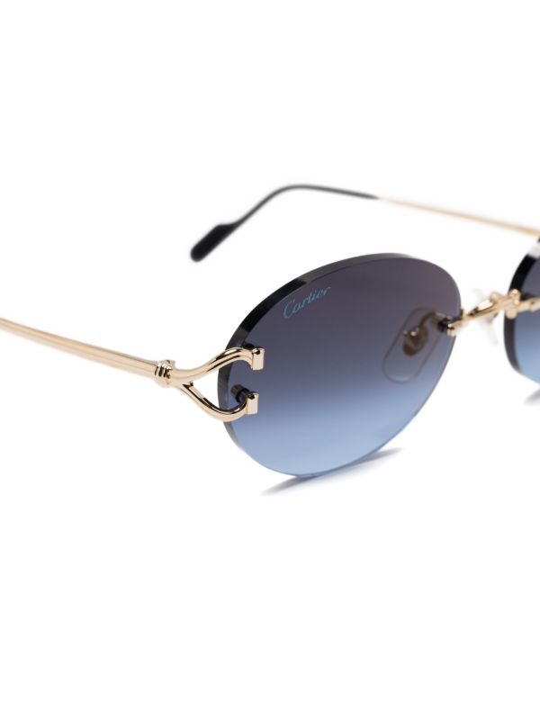 Cartier Eyewear Décor Sunglasses | Browns Sunglasses