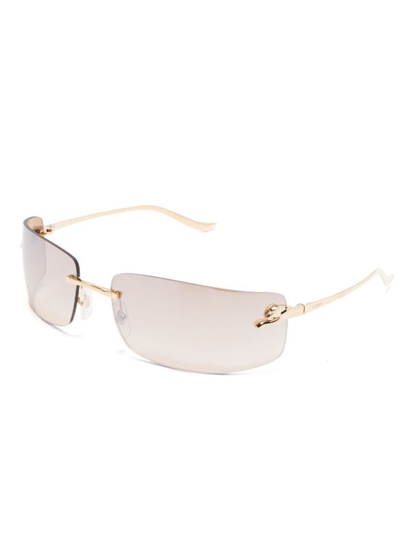 Cartier Eyewear Panthère De Cartier Sunglasses | Browns Sunglasses
