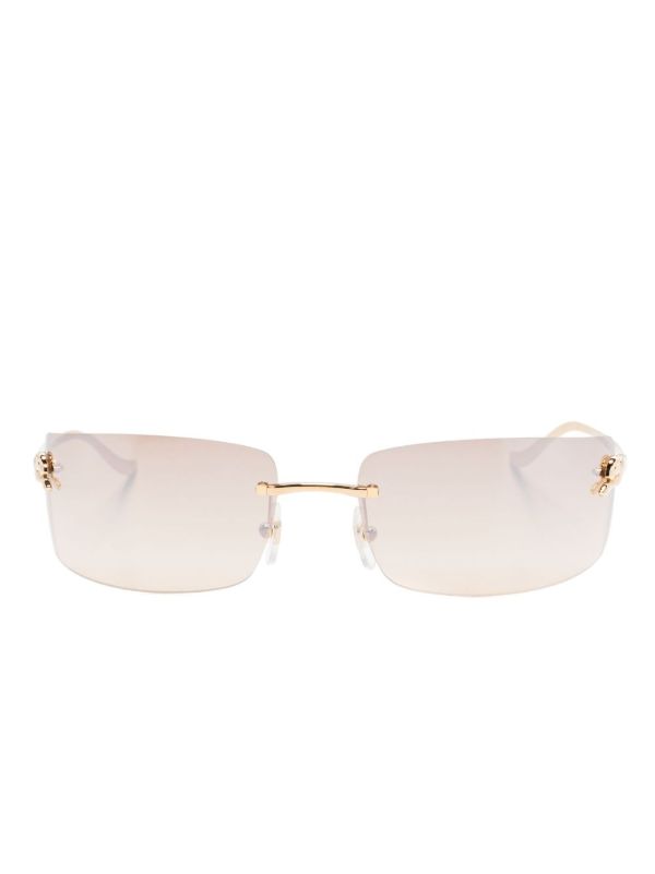 Cartier Eyewear Panthère de Cartier Sunglasses | Browns Sunglasses