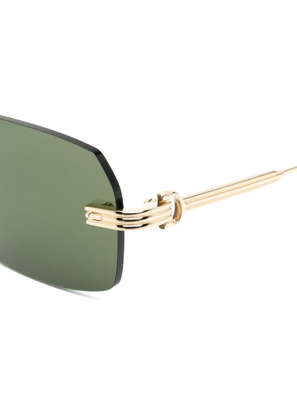 Cartier Eyewear Première Sunglasses | Browns Sunglasses