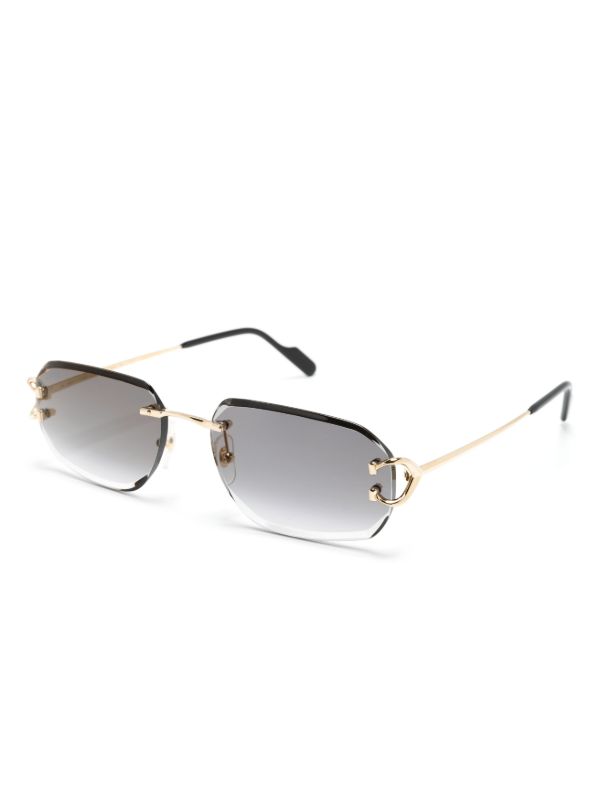 Cartier Eyewear Signature C De Cartier Sunglasses | Browns Sunglasses