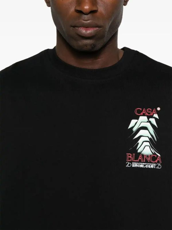 Casablanca Frosty Mountain T-shirt | Browns T-Shirts