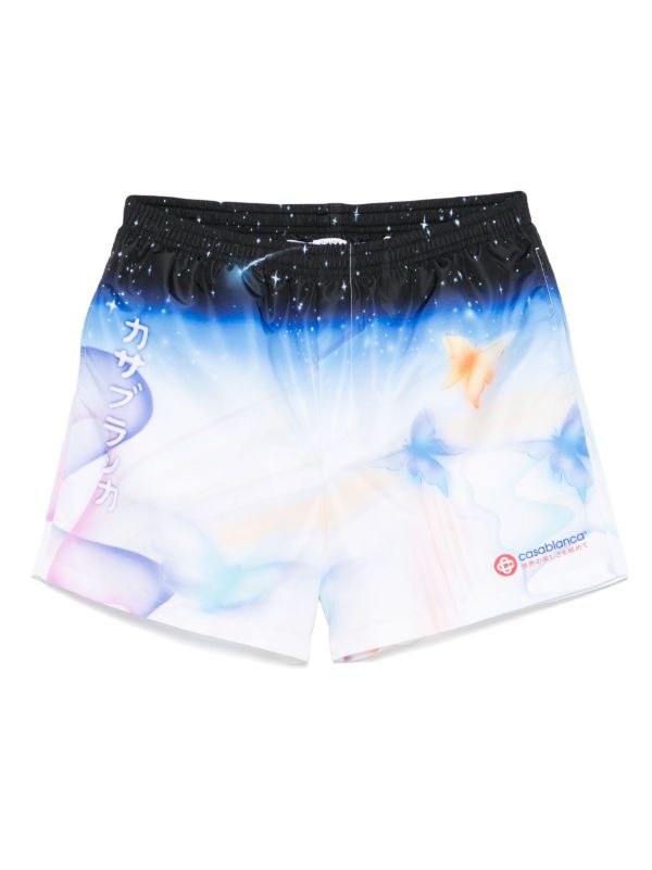 Casablanca gradient-print swim shorts | Browns Swim & Board Shorts