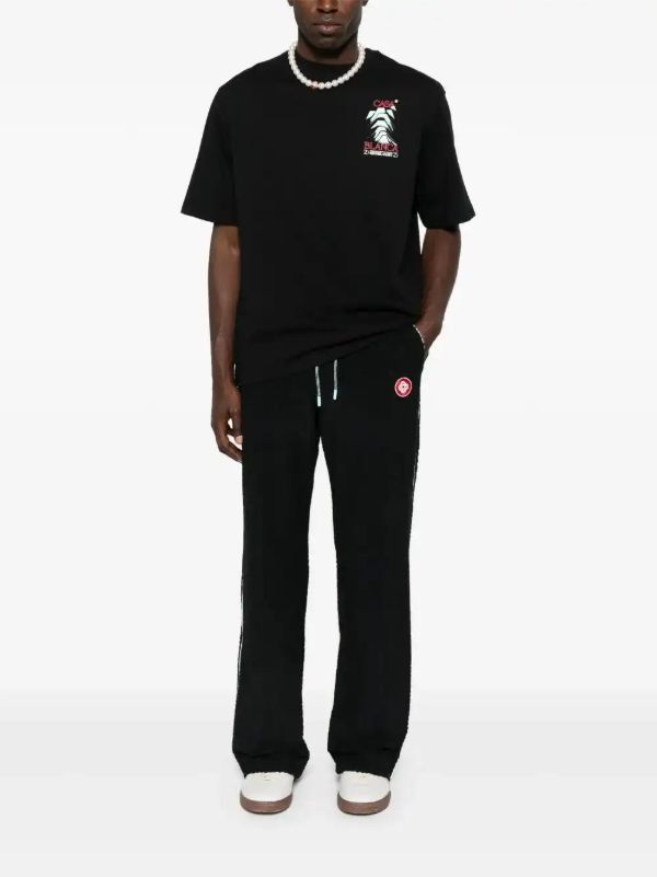 Casablanca Logo-embroidered Trousers | Browns Regular-Fit & Straight Leg Pants