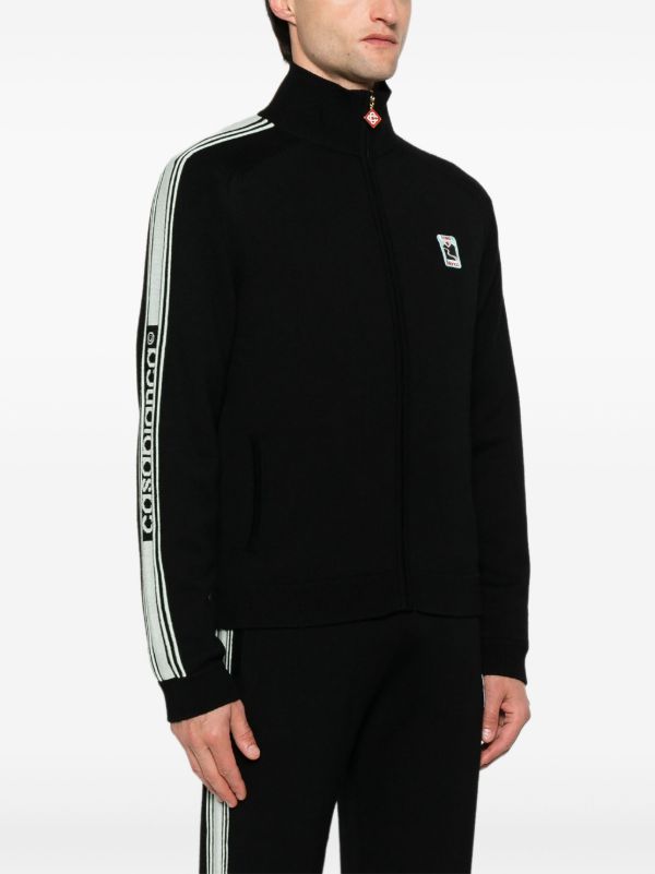 Casablanca Merino Zip-up Sweatshirt | Browns Sweatshirts