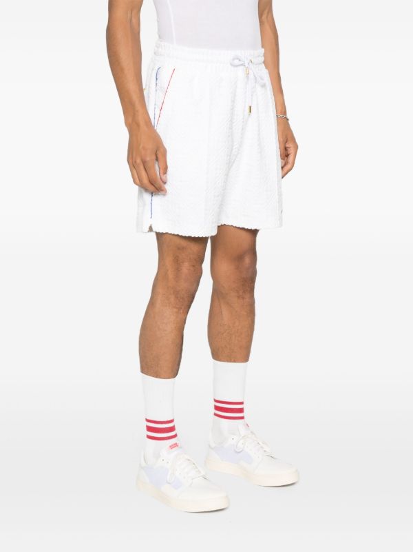 Casablanca Monogram Towelling Shorts | Browns Track & Running Shorts
