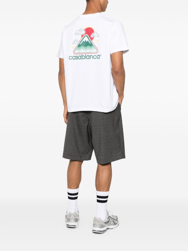 Casablanca Montagne Ondulée Screen T-shirt | Browns T-Shirts